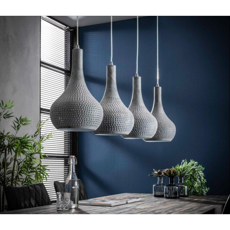 ZI Hanging lamp 4L punch cone